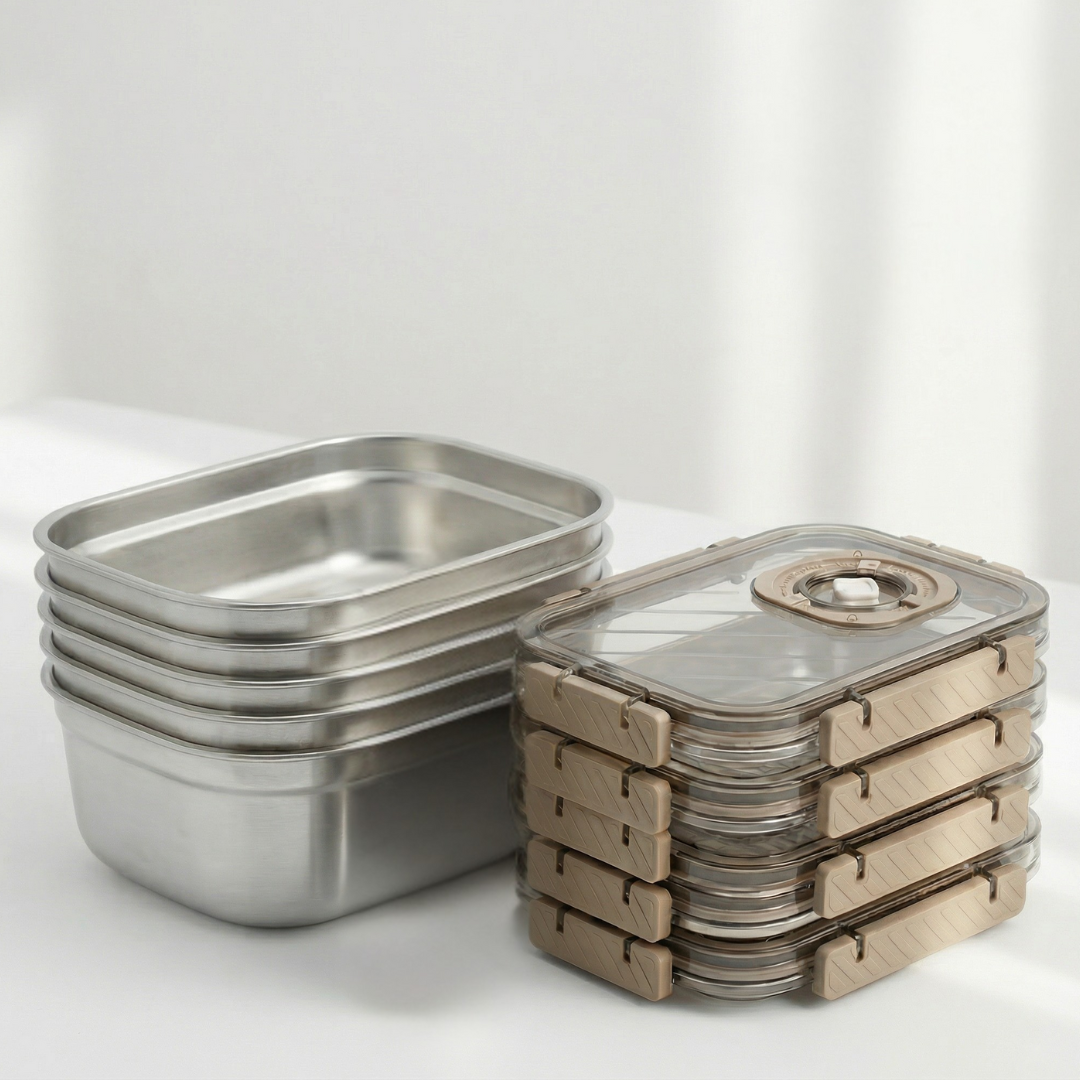 Vacuum Meal prep container x5