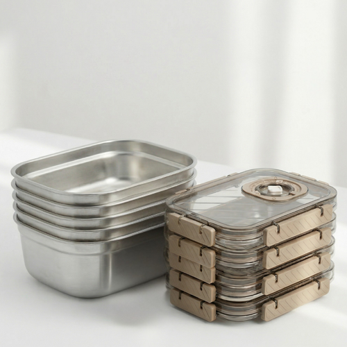 Vacuum Meal prep container x5